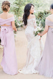 Cheap Off Shoulder White Lace Long Sleeves Mermaid Wedding Dresses HZ0527