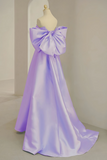 A Line Sweetheart Neck Satin Long Prom Dress, Evening Dress HZ0527