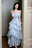 A Line Sweetheart Floor Length Ivory Long Prom Dress Party Dress HZ0527