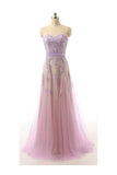Real Nice Lace Long Sweetheart Beaded Prom Party Dresses HZ0527