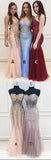 Long Cheap Sweetheart Prom Dress,See Through Mermaid Sexy Evening Party Dresses HZ0527