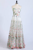 Gorgeous Strapless Formal Prom Dresses Elegant Lace Long Prom Dress HZ0527