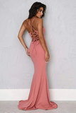 Promfast Sexy Sheath Split Spaghetti Straps Mermaid Prom/Formal Dress HZ0527