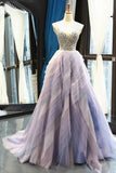 Spaghetti Strap V Neck Wedding Dresses,Cheap Elegant Prom Dress HZ0527