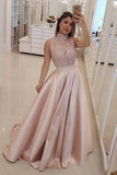 Cheap Maroon Lace Top Prom Dresses Long Burgundy Evening Gown with High Neck HZ0527