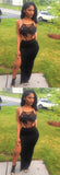 Split Black See Through Long Prom Dress,Sexy Party Dresses HZ0527