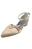 Charming Ankle Strap handmade Comfy Flats For Wedding HZ0527