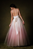 Promfast Chic Ombre Prom Dresses Spaghetti Straps A line Floor length Long Prom Dress HZ0527