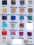 Two Piece Mermaid Orange Sequins Long Prom Formal Dress HZ0527